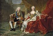 Jean Baptiste van Loo Retrato de Felipe V e Isabel Farnesio Germany oil painting artist